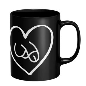 Disco Stick Love Mug - Black