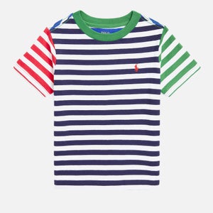 Polo Ralph Lauren Boys' Stripe T-Shirt - French Navy Multi