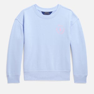 Polo Ralph Lauren Girls' Bubble Cotton-Jersey Sweatshirt