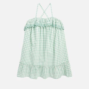 Polo Ralph Lauren Girls' Gingham-Madras Dress