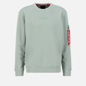 Alpha Industries Logo-Appliquéd Cotton-Jersey Sweatshirt