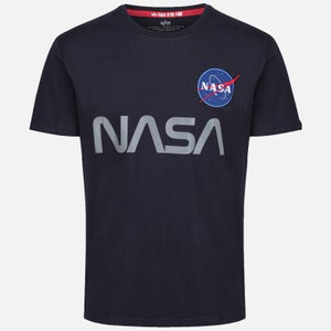 Alpha Industries NASA Reflective Cotton-Jersey T-Shirt