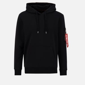 Alpha Industries R Print Cotton-Jersey Hoodie