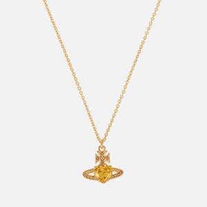 Vivienne Westwood Women's Ariella Pendant Necklace - Gold/Yellow/Light Colorado Topaz Crystal