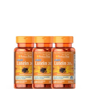 Puritan's Pride Lutein 20mg X 3 120