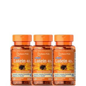 Puritan's Pride Lutein 40mg X 3 120