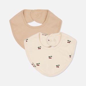 Konges Sløjd Two-Pack Organic Cotton-Jersey Bibs