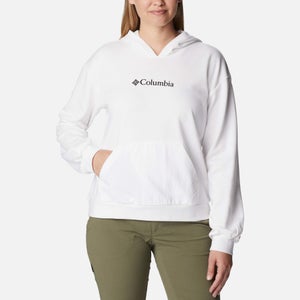 Columbia Logo III French Terry Cotton-Blend Hoodie