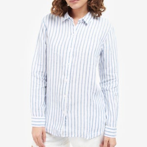 Barbour Marine Striped Linen Shirt