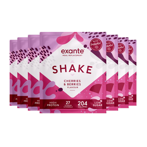 Cherries & Berries Flavour Low Sugar Meal Replacement Shake (Box of 7)