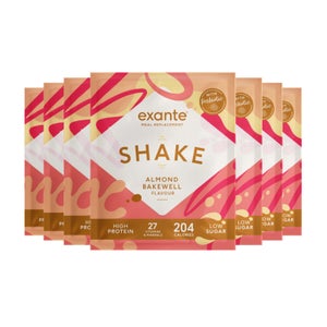 Almond Bakewell Flavour Low Sugar Meal Replacement Shake (Box of 7)
