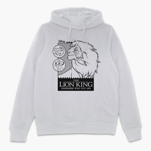 Lion King Remember Who You Are Hoodie - White