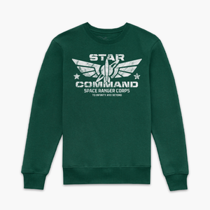 Toy Story Star Command Space Ranger Corps Sweatshirt - Green
