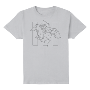 Camiseta Unisex Hercules Un Verdadero Héroe - Blanca