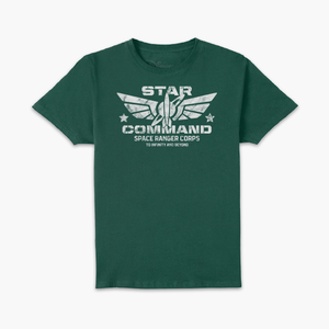 Camiseta unisex Toy Story Star Comando Estelar - Verde