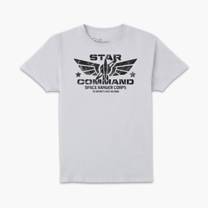 Toy Story Star Command Space Ranger Unisex T-Shirt - Blanc