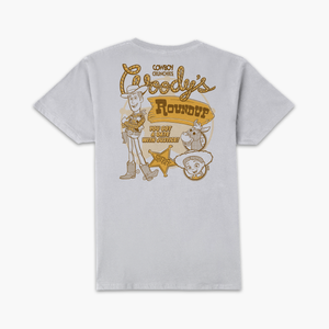Camiseta unisex Woody's Round Up de Toy Story - Blanco