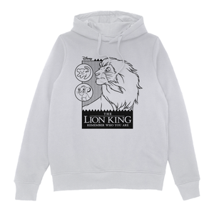 Lion King Remember Who You Are Kids' Hoodie - White