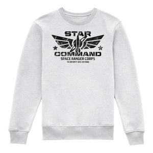Sudadera Star Command Space Ranger para niños de Toy Story - Blanco