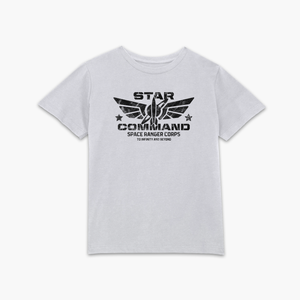 Camiseta para niños Toy Story Star Comando Estelar - Blanca