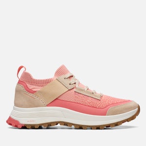 Clarks Women's ATL Trek Stretch-Knit Trainers