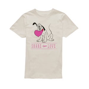 Mickey Mouse Share The Love T-Shirt - Cream