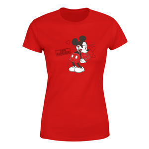 Mickey Mouse 100% Kissable Women's T-Shirt - Red