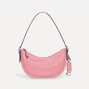 Coach Women's Soft Pebble Leather Luna Shoulder Bag - Flower Pink