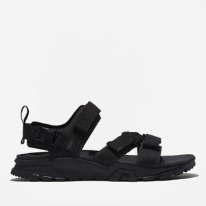 Timberland Garrison Trail Leather and Textile-Blend Sandals