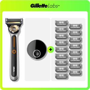 Gillette Labs Heated Razor Starter Kit and 16 Blades