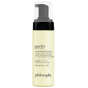 philosophy Purity Made Simple Pore Purifying Foam Cleanser 150ml