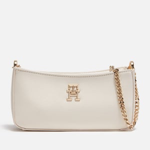 Tommy Hilfiger Women's Timeless Chain Cross Body Bag - Weathered White