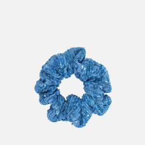 Stine Goya Metallic Crepe Sequin Scrunchie