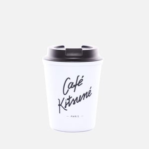 Cafe Kitsuné Coffee Tumbler - White