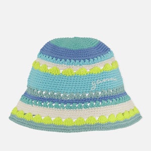 Ganni Crocheted Organic Cotton Bucket Hat