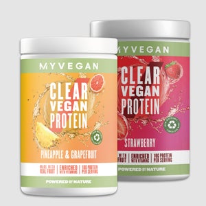 Twin Pack Clear Vegan Protein