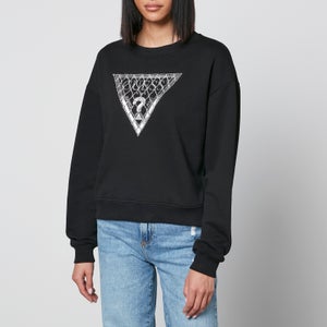 Guess Crystal Mesh Cotton Pullover