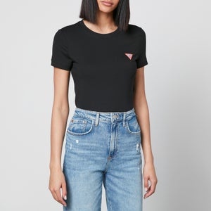 Guess Mini Triangle Cotton-Blend Logo T-Shirt