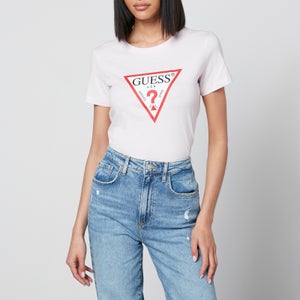 Guess Triangle Logo Cotton T-Shirt