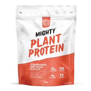 MIGHTY Strawberries and Cream Vegan Protein Powder