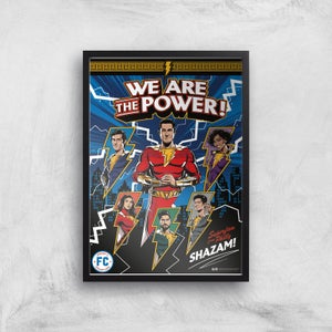 Shazam! Fury of the Gods We Are The Power! Giclee Art Print