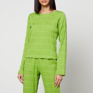 Résumé Rhett Gathered Cotton-Blend Blouse