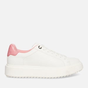 Steve Madden Catcher Faux Leather Trainers