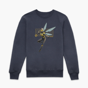 Marvel Ant-Man & The Wasp: Quantumania The Wasp Hex Sweatshirt - Navy