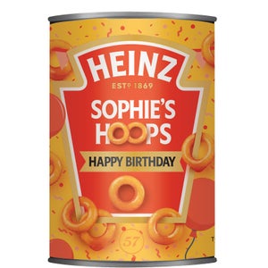 Personalised Birthday Hoops 400g