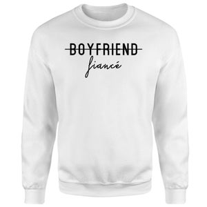 No Longer A Boyfriend Sweatshirt - White