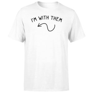 I'm With Them Right Pointer Men's T-Shirt - White