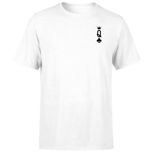 Queen Of Clubs Men's T-Shirt - White