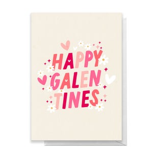 Happy Galentines Greetings Card