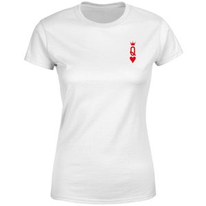 Queen Of Hearts Women's T-Shirt - White